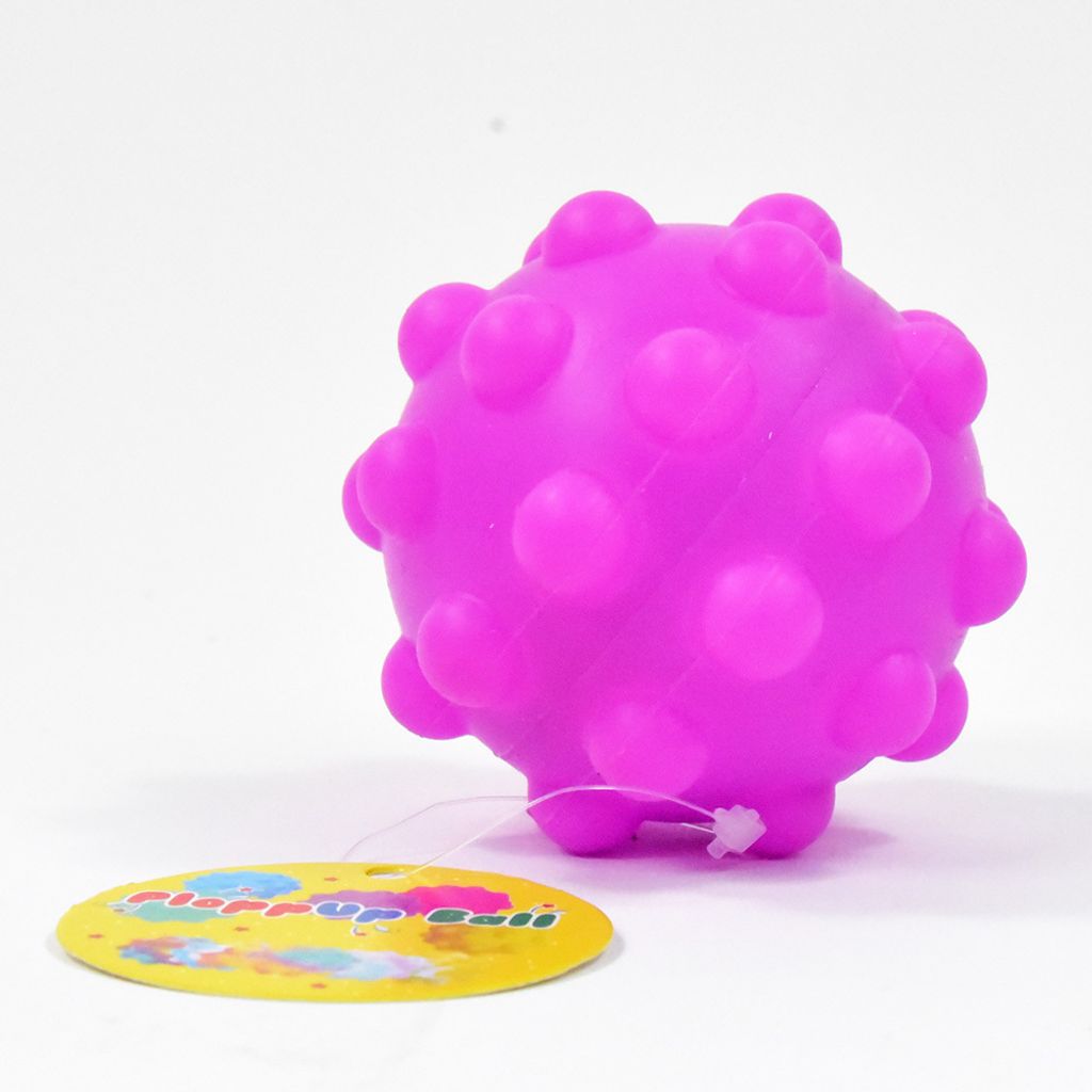 6 tlg. Set Kögler Plopp Up Bälle Spielball Antistress Ball Produktbild 3