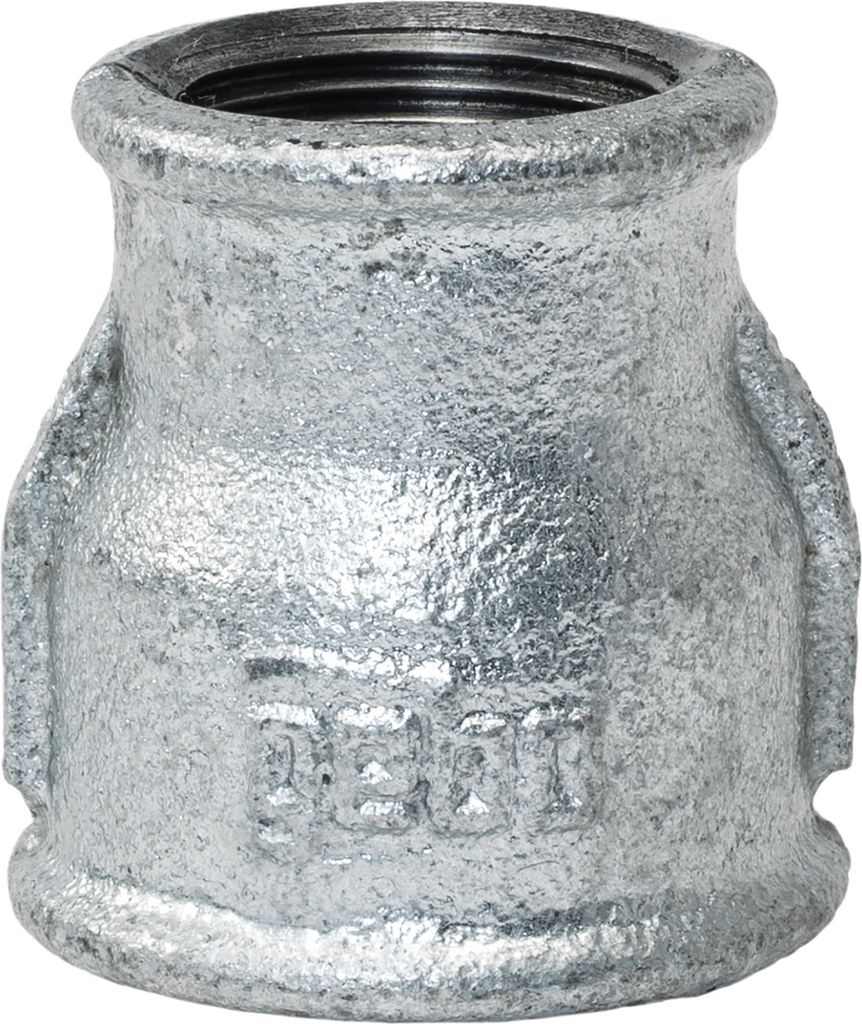 Reduziermuffe 1 1/4 Zoll x 3/4 Zoll IG/IG Reduzierung verzinkt