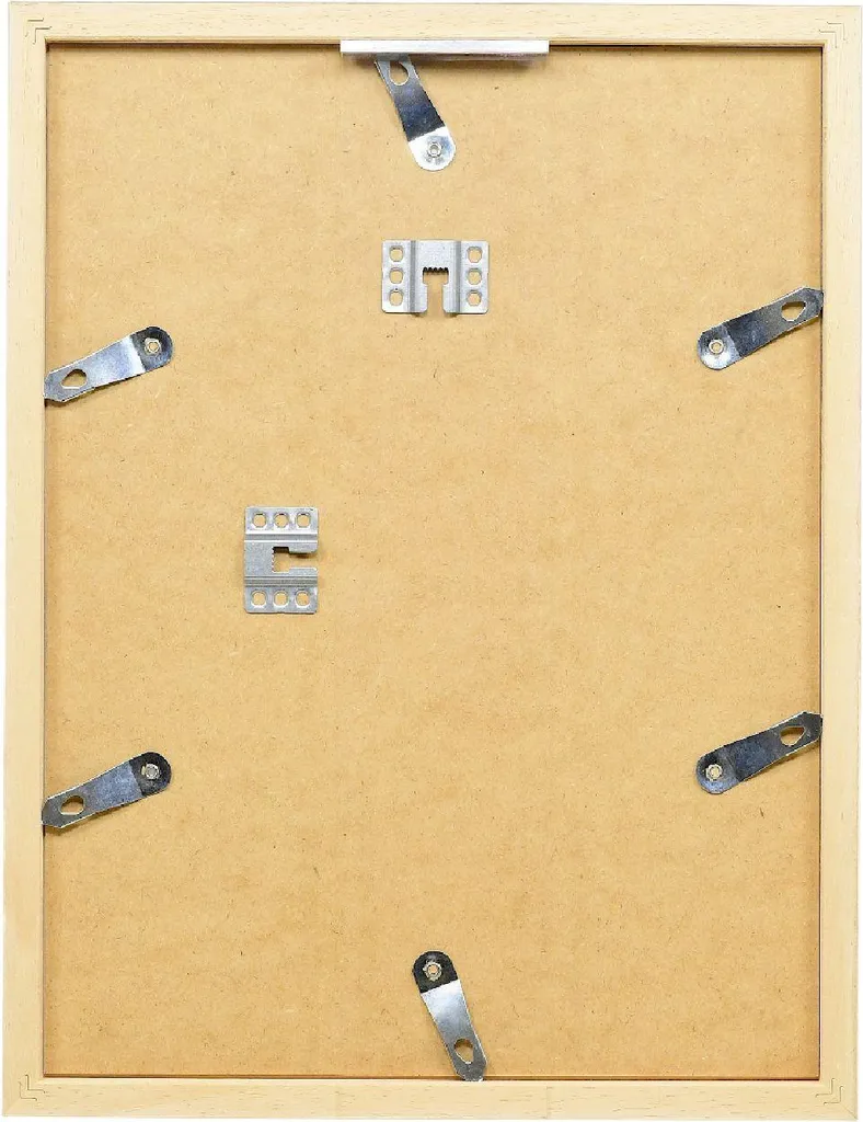 Cornice in legno Top Cube 15x20 cm vetro museale argento - 3