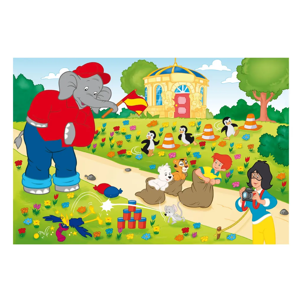 Activité calme puzzle Benjamin Blümchen 3x48 pièces Schmidt Spiele 56208