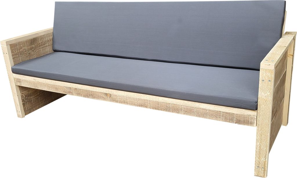 Wood4You Gartenbank Holz "Vlieland" - Wetterfest Massivholz Produktbild 4