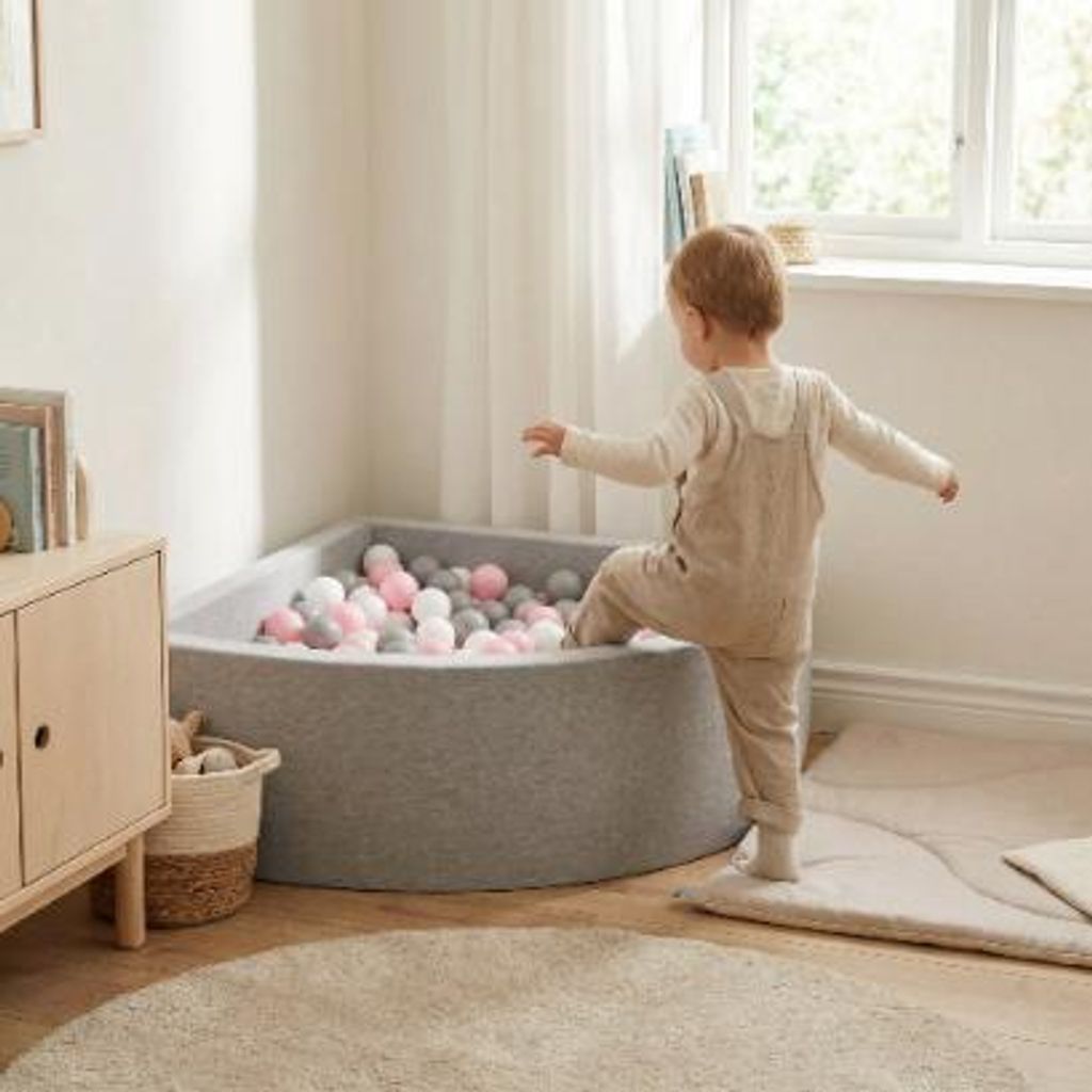 Aire De Jeux En Mousse Avec Carré Piscine À Balles Pour Enfants Gris Clair Blanc Gris Rose Poudre Piscine 200 Balles Version 6 31560 Aire De Jeux En Mousse Avec Carré Piscine À Balles Pour Enfants Gris Clair Blanc Gris Rose Poudre Piscine 200 Balles Version 6 31560