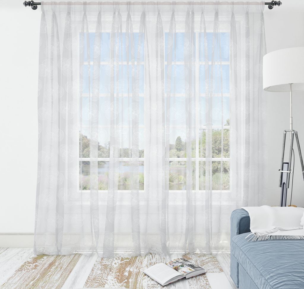 ABAKUHAUS Abstrakt Wandteppich, Simplistic Muster von Hand gezeichnet Thin Line Whirlpool Kreisen im neutralen Ton, Wohnzimmer Schlafzimmer seidig...