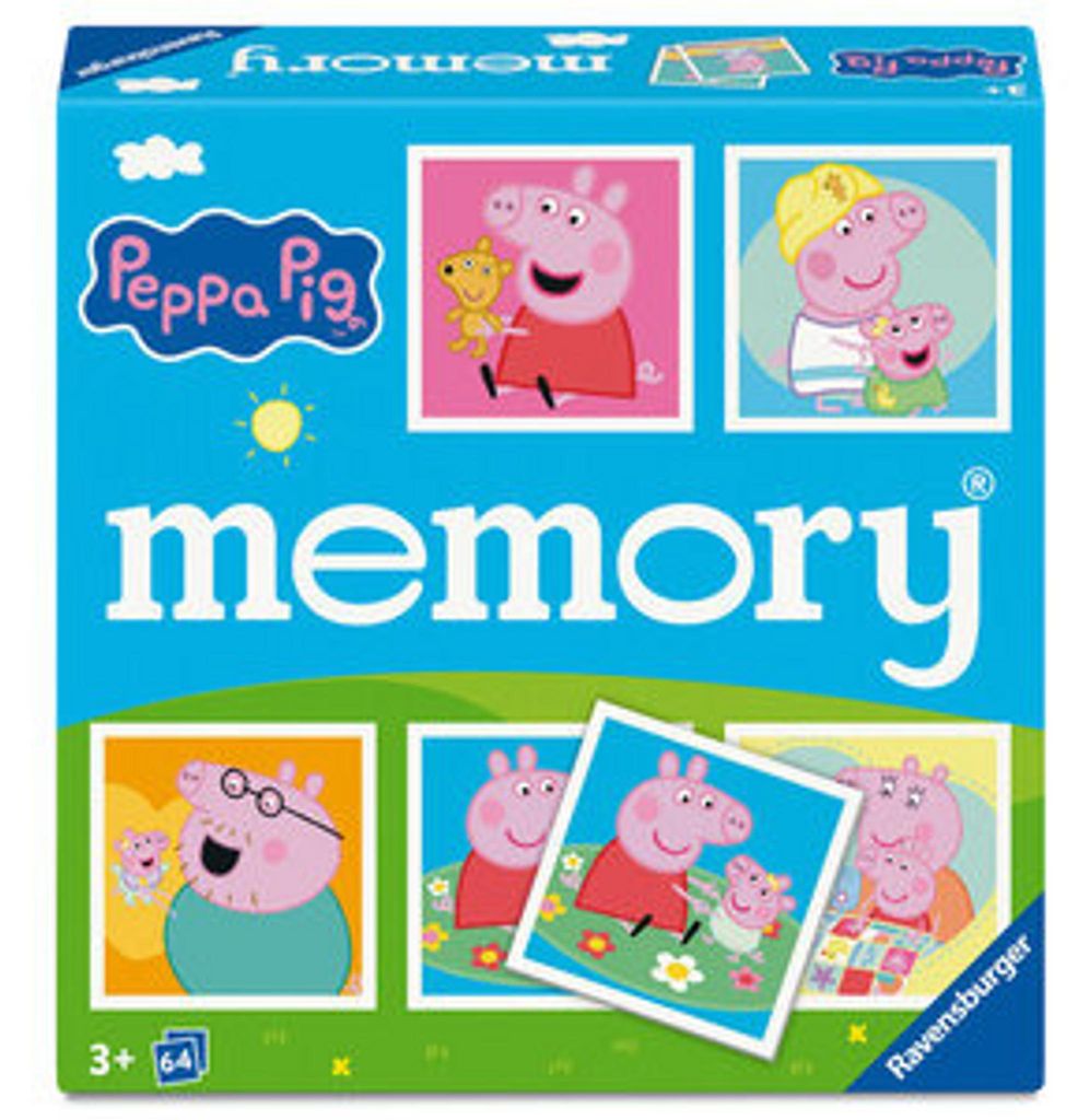 memory® Peppa Pig Ravensburger 25086 Produktbild 