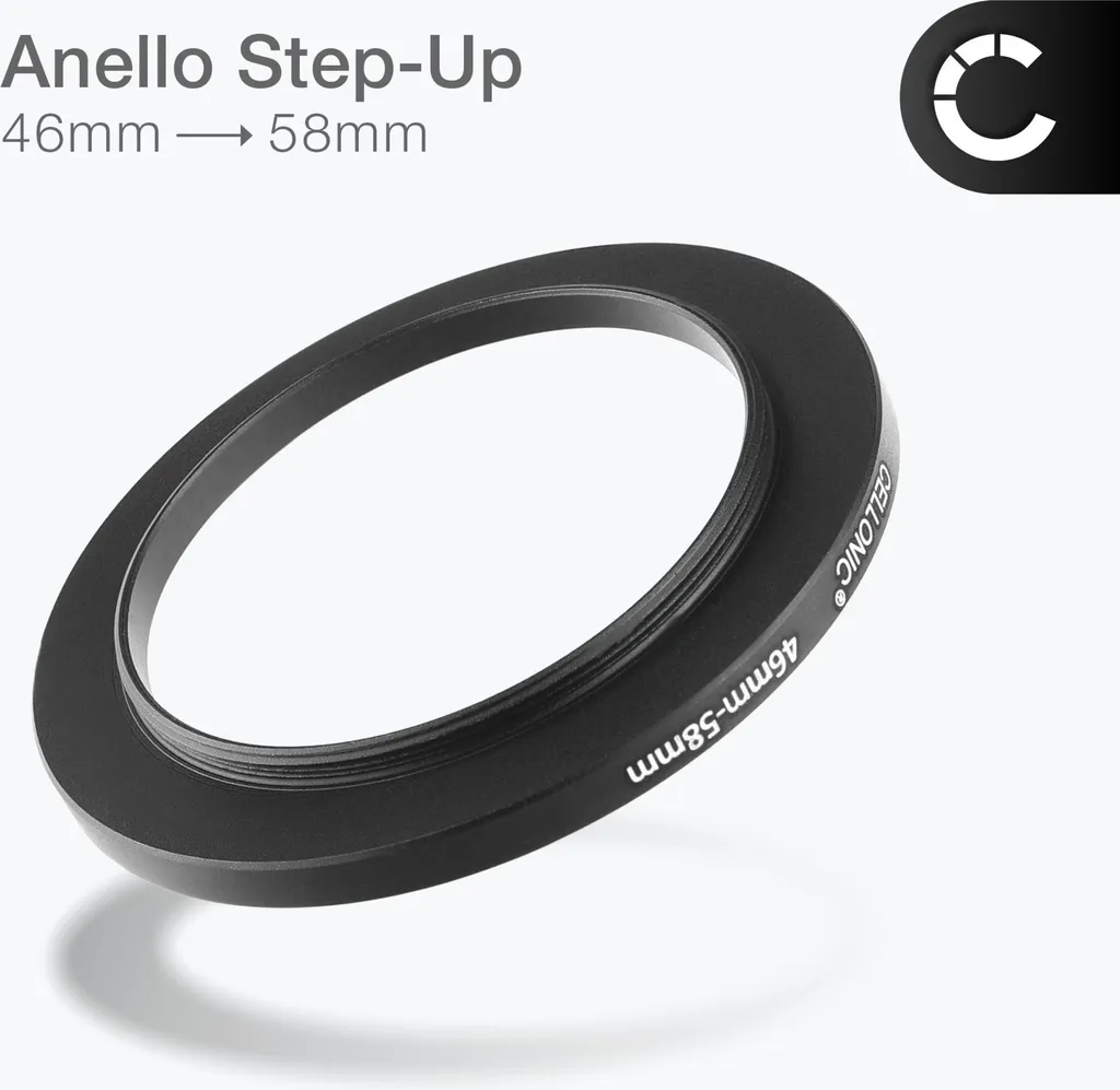 CELLONIC Anello Step Up 46mm-58mm | Adattatore Filtro Professionale