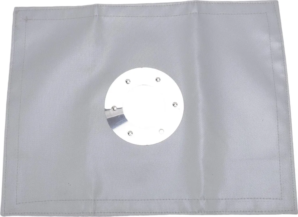 Protection de four de tente amovible et antiflaming pour camping 13 cm