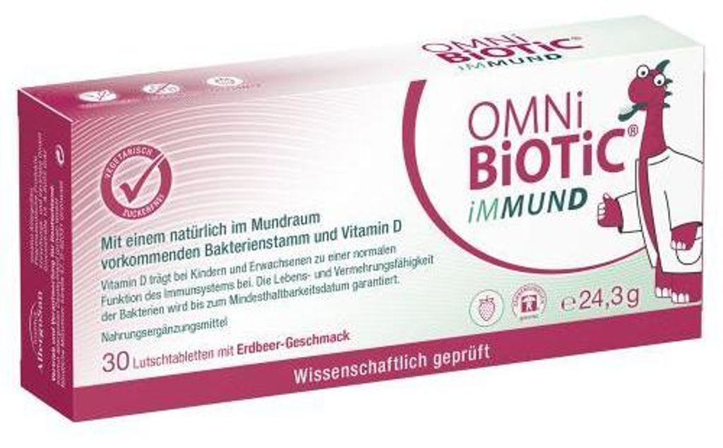 Omni Biotic Immund Lutschtabletten 30 St Produktbild 