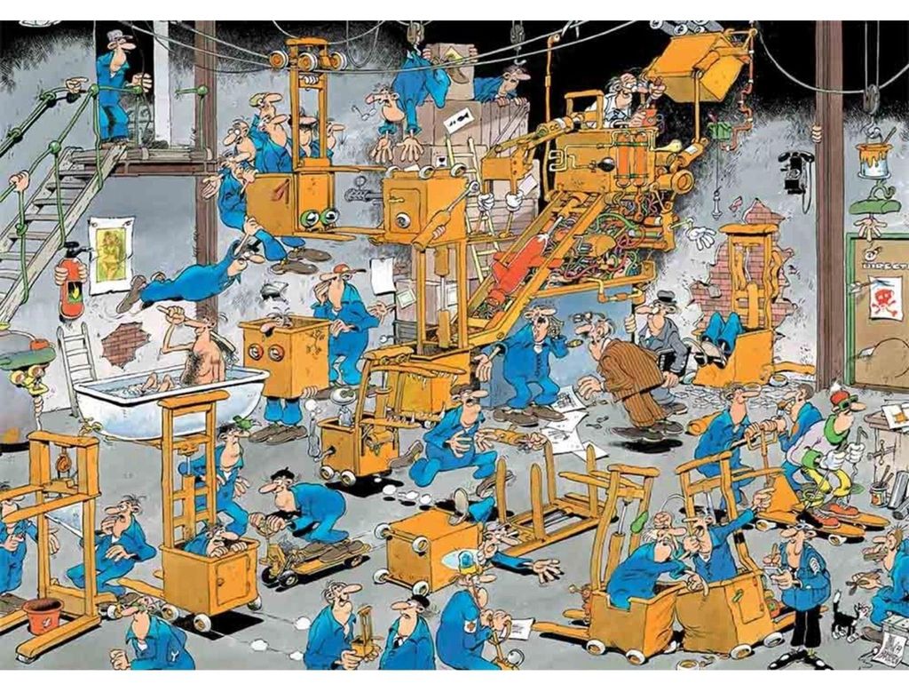 Jumbo - Puzzle Jan Van Haasteren: Oldtimers Go Forth! - Produktbild 