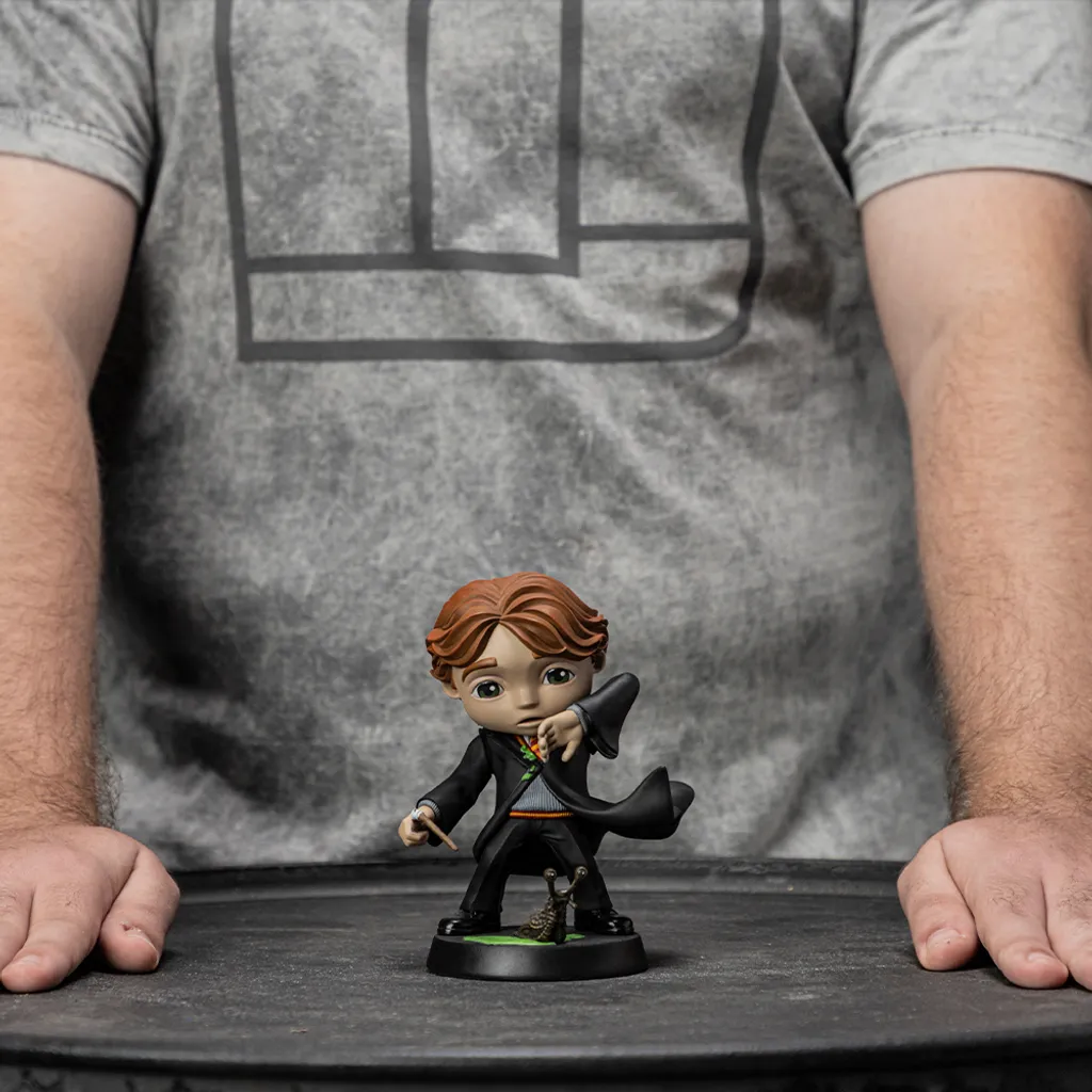 Statue de collection Ron Weasley Minico Harry Potter en PVC Iron Studios - 4