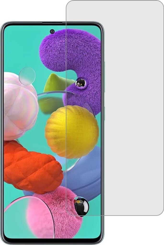 Smartphonica Samsung Galaxy A51 Bildschirmschutzfolie aus Glas