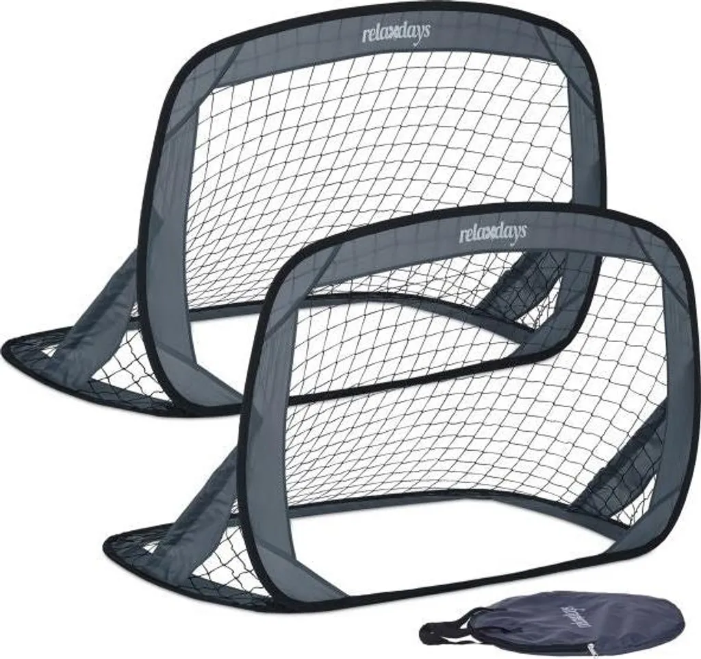 Mini cages de foot portables et pliantes pour enfants et jardin - 2x