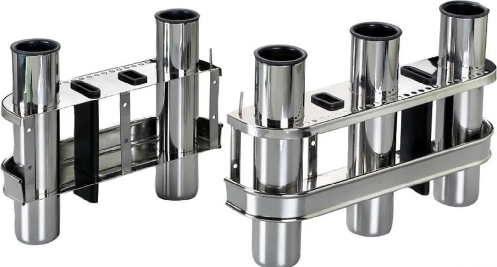Évitez les rayures : Support canne double inox Osculati 41.170.52 PVC