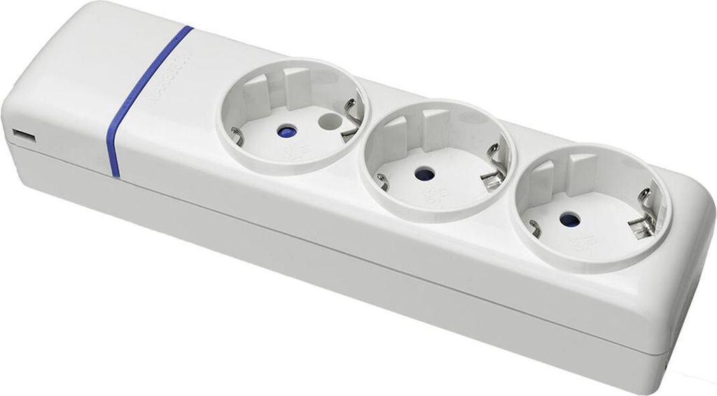 Solera 8003p 3er Steckdosenleiste ohne Schalter