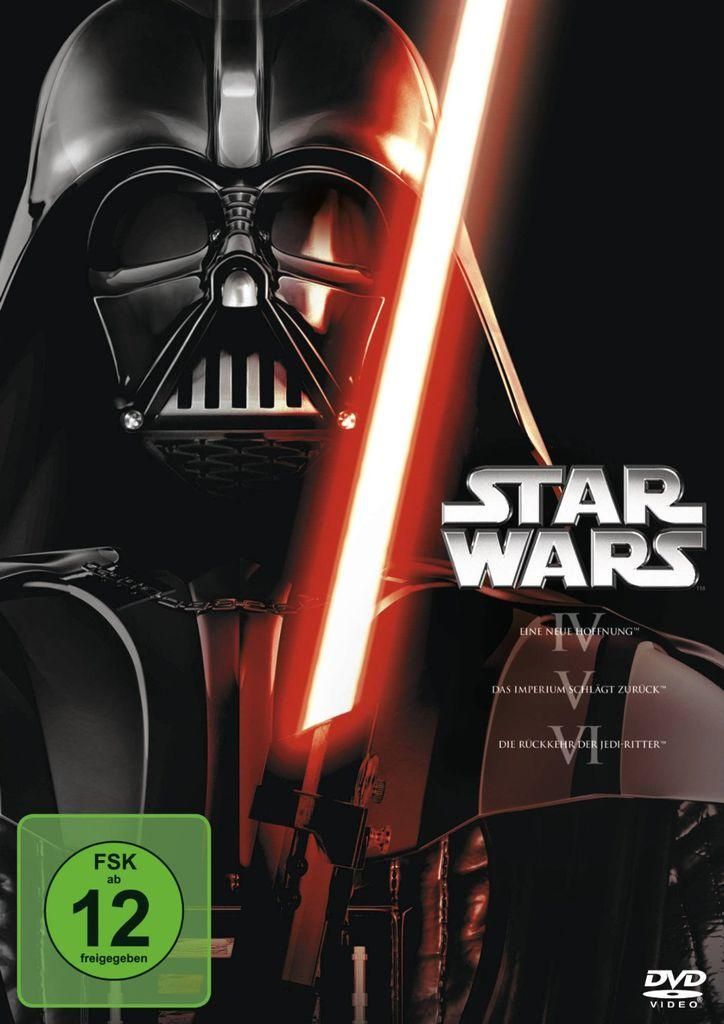 Star Wars - IV / V / VI (Trilogie) [DVD] Neu