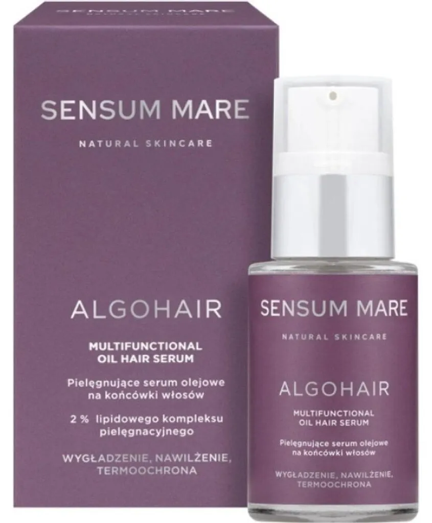 Huile Nourrissante ALGOHAIR Sensum Mare Riche en Algues Marines 15 ml