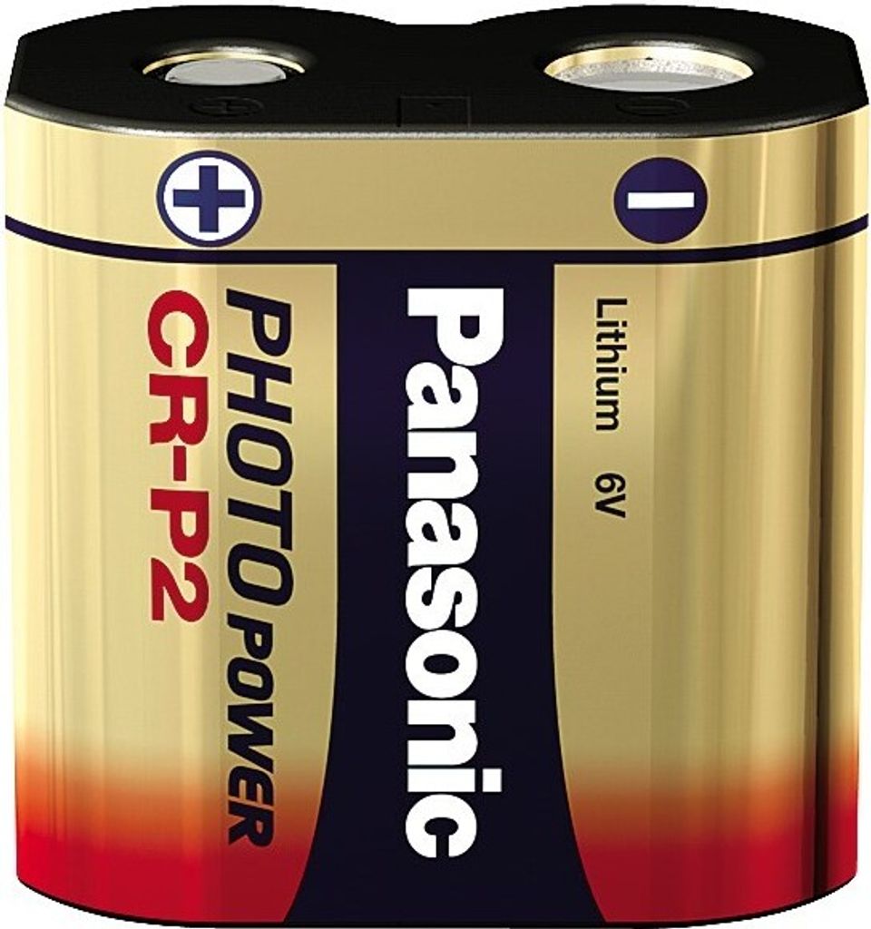 Panasonic CR-P2, 6V, 1400mAh, CR-P2L/1BP Produktbild 
