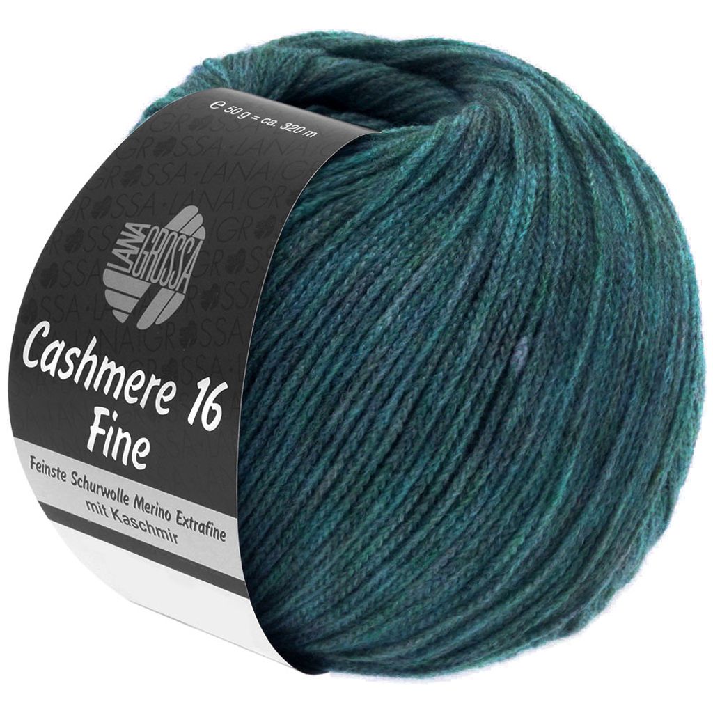Lana Grossa - Cashmere 16 Fine 0013 petrol Produktbild 