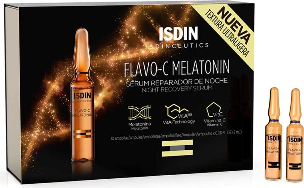 Isdin Isdinceutics Flavo-C Melatonin Repair Nachtserum 30x2ml