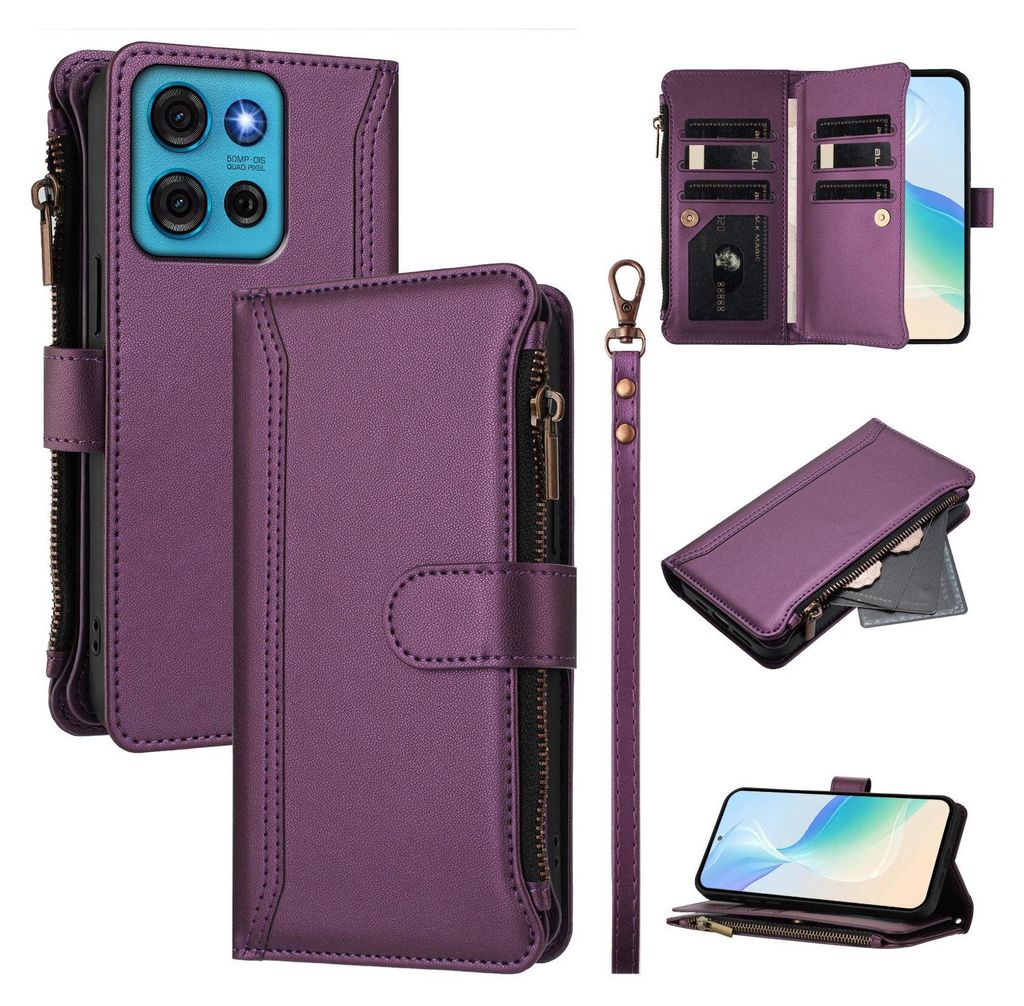 Pouzdro pro Motorola Moto G75, zipem, Obrázek produktu 