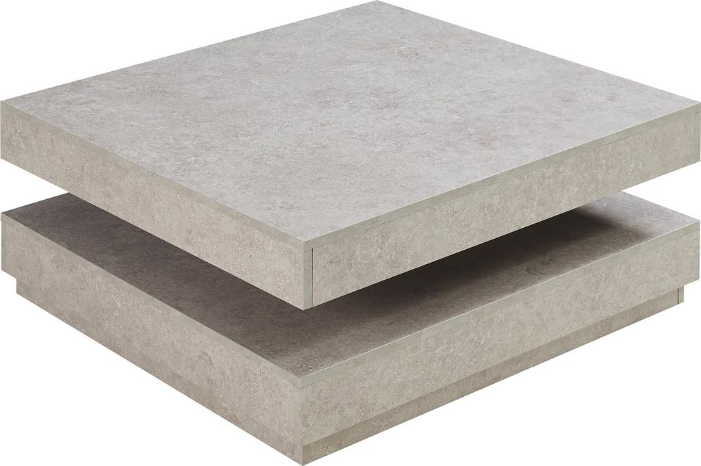 Couchtisch 'Florenz' Wohnzimmertisch quadratisch 76 x 76 x Produktbild 