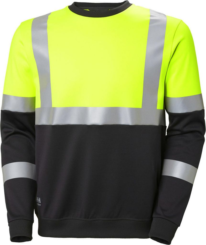 Helly Hansen Warn-Sweatshirt, gelb, Gr.S