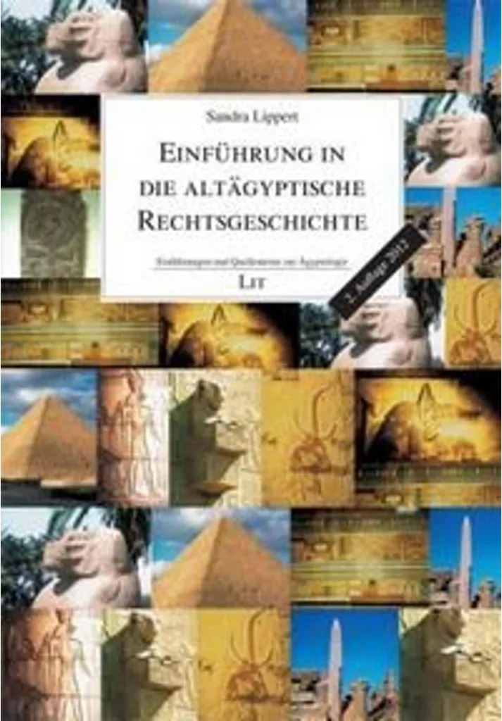 Histoire du droit égyptien avec analyses de textes juridiques anciens