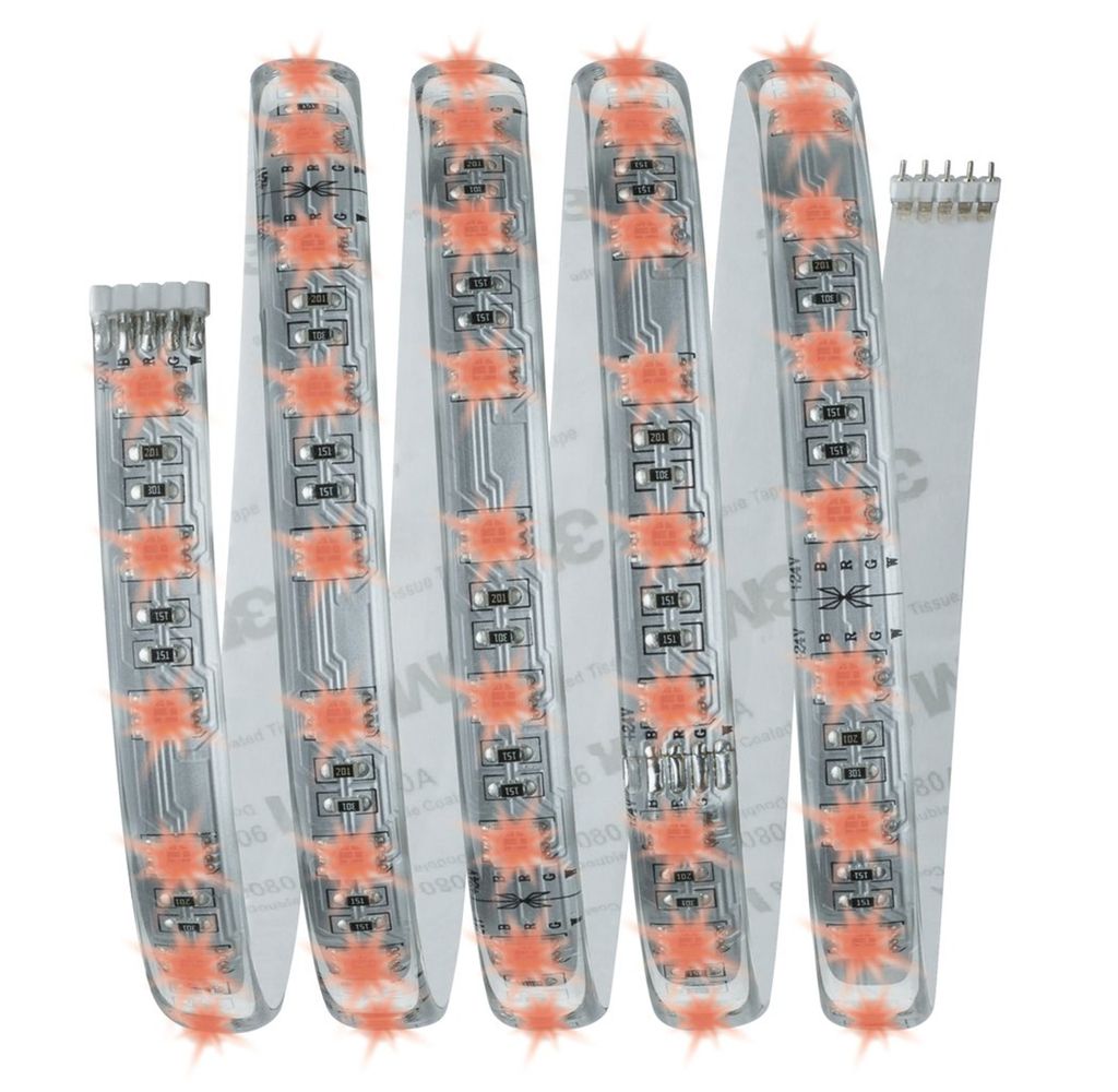 Paulmann LED Strip Function MaxLED 500 Basisset Silber IP44 Produktbild 