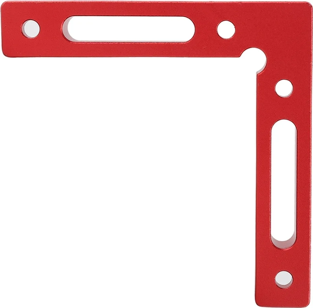 Morsetto Ad Angolo Retto 140mm In Lega Di Alluminio – Squadra Di Posizionamento 90° Per Falegnameria E Bricolage - 3