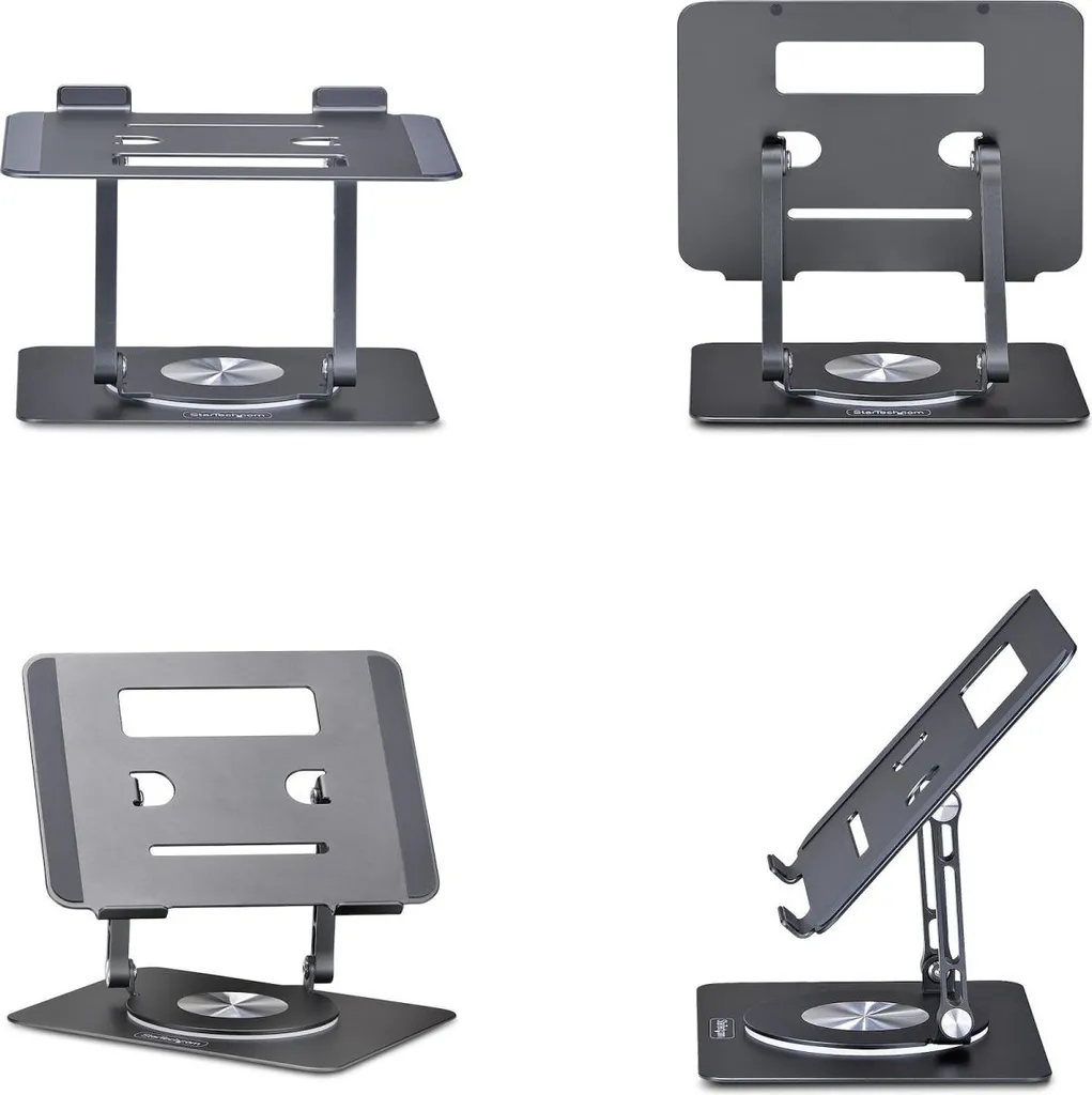 StarTech.com ATFR-LAPTOP-RISER Support PC Portable Argent en Aluminium - 3