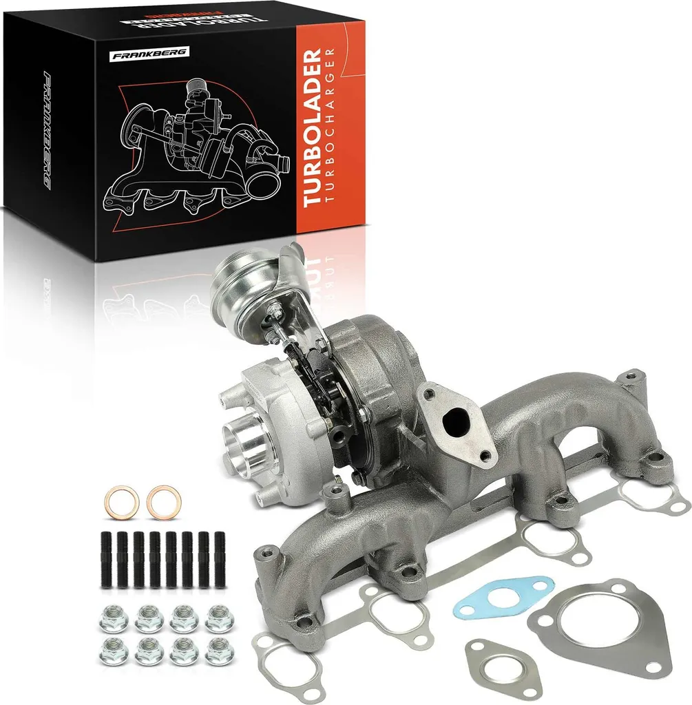 Collecteur d'Échappement en Fonte pour Turbocompresseur Audi A3 1.9L