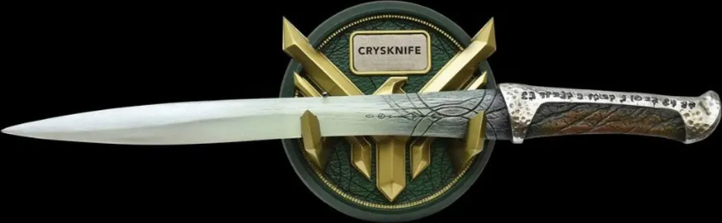 Crysknife de Paul Atréides 48 cm - Réplique Dune fidèle sans lame tranchante
