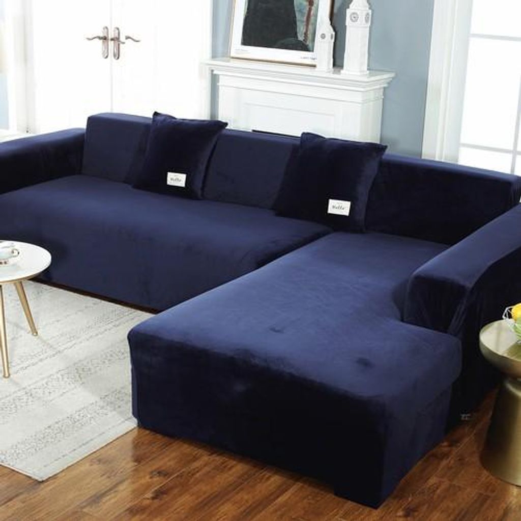 2er Set L-Form Sofabezug Couchbezug Schonbezug, Universelle Produktbild 