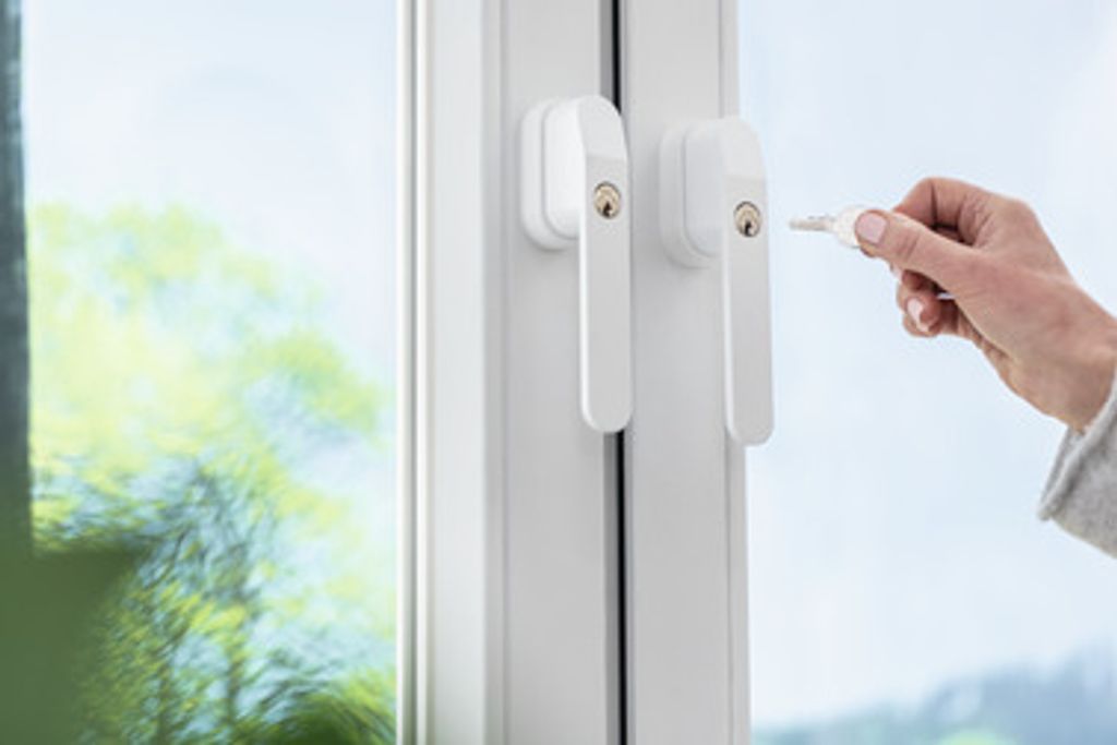 ABUS Abschließbarer Fenstergriff FG400 schwarz AL0125