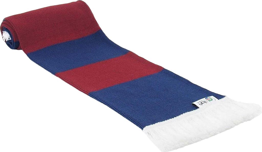 Fan Originals - "Newcastle" Barschal GF1167 (Einheitsgröße) (Dunkles Marineblau/Burgunderrot)
