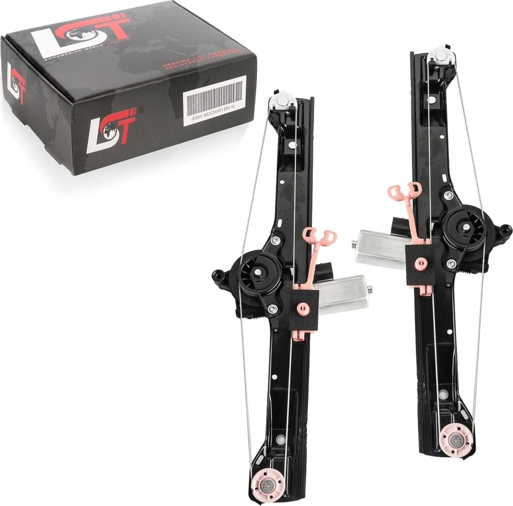 2x Fensterheber mit Motor vorne links rechts 2/3 Türer für Fiat Punto Evo 199