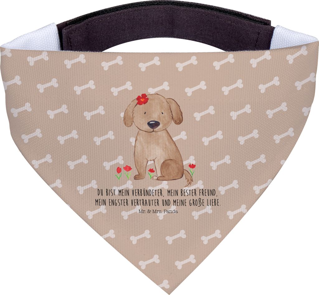 Mr. & Mrs. Panda Tuch Hund Dame - Hundeglück - Geschenk, Produktbild 