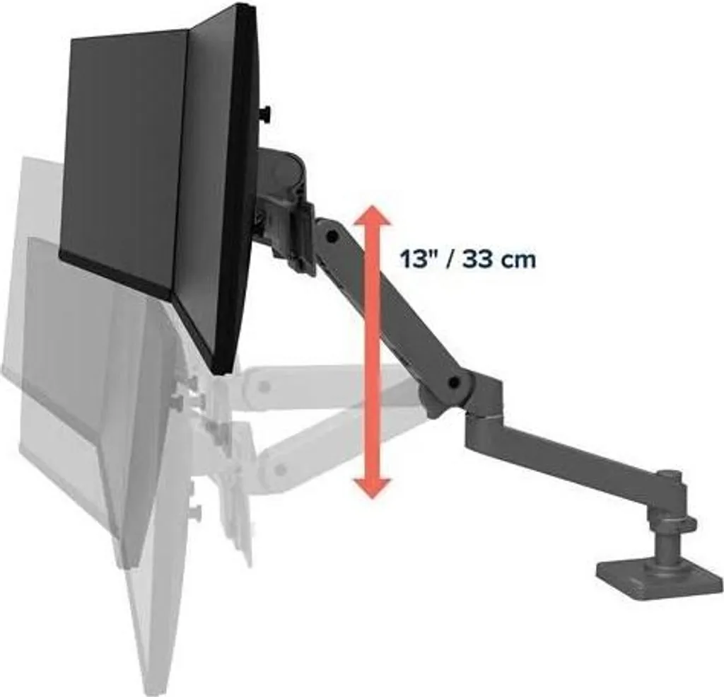 Support d'écran articulé Ergotron LX Pro Series pour moniteur 27 pouces - 3