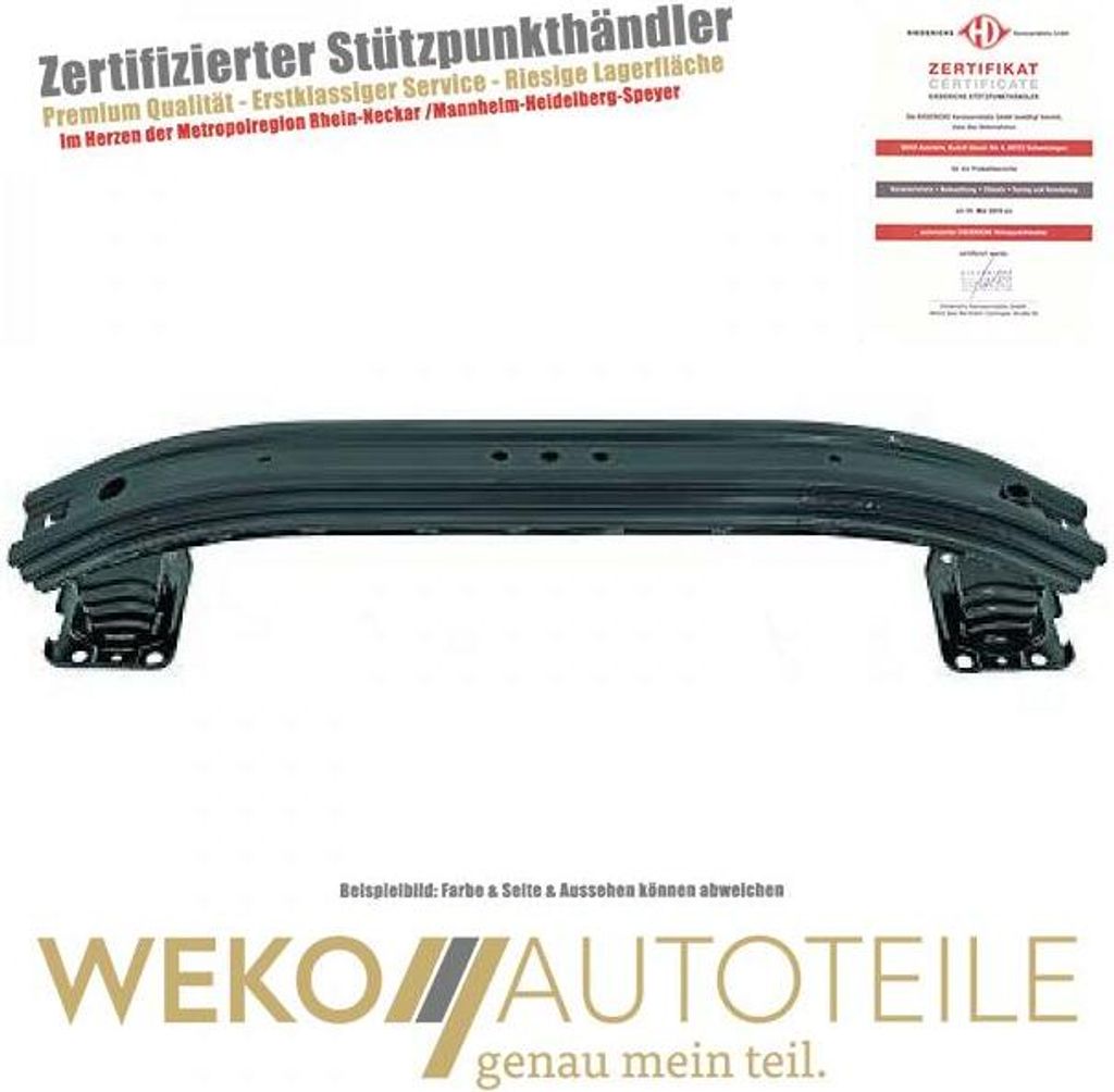 Aufpralldämpfer Stoßstange vorne DIEDERICHS 3486160 passend für FIAT OPEL