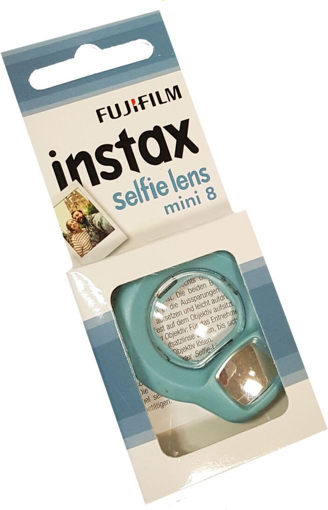 Fujifilm Instax Mini 8 selfie lens - blue