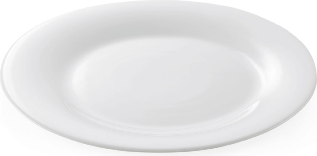 Teller, Opalglas, Serie UNI, Ø 17,5-25,0 cm wählbar, flach Produktbild 