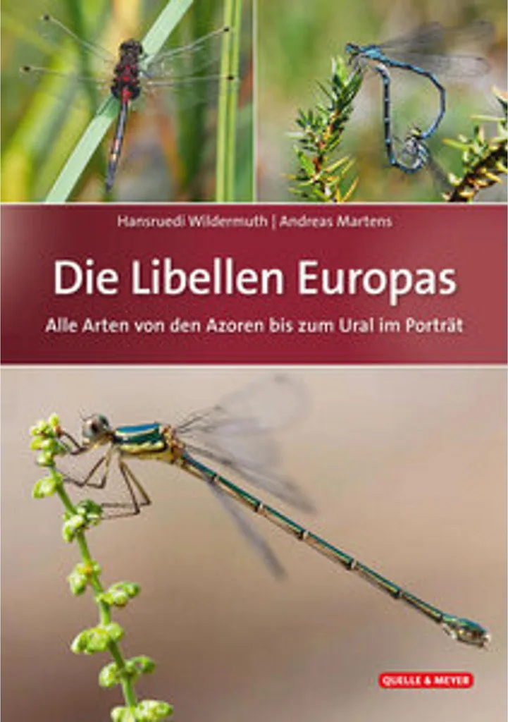 Livre naturaliste Die Libellen Europas : Atlas des libellules d'Europe