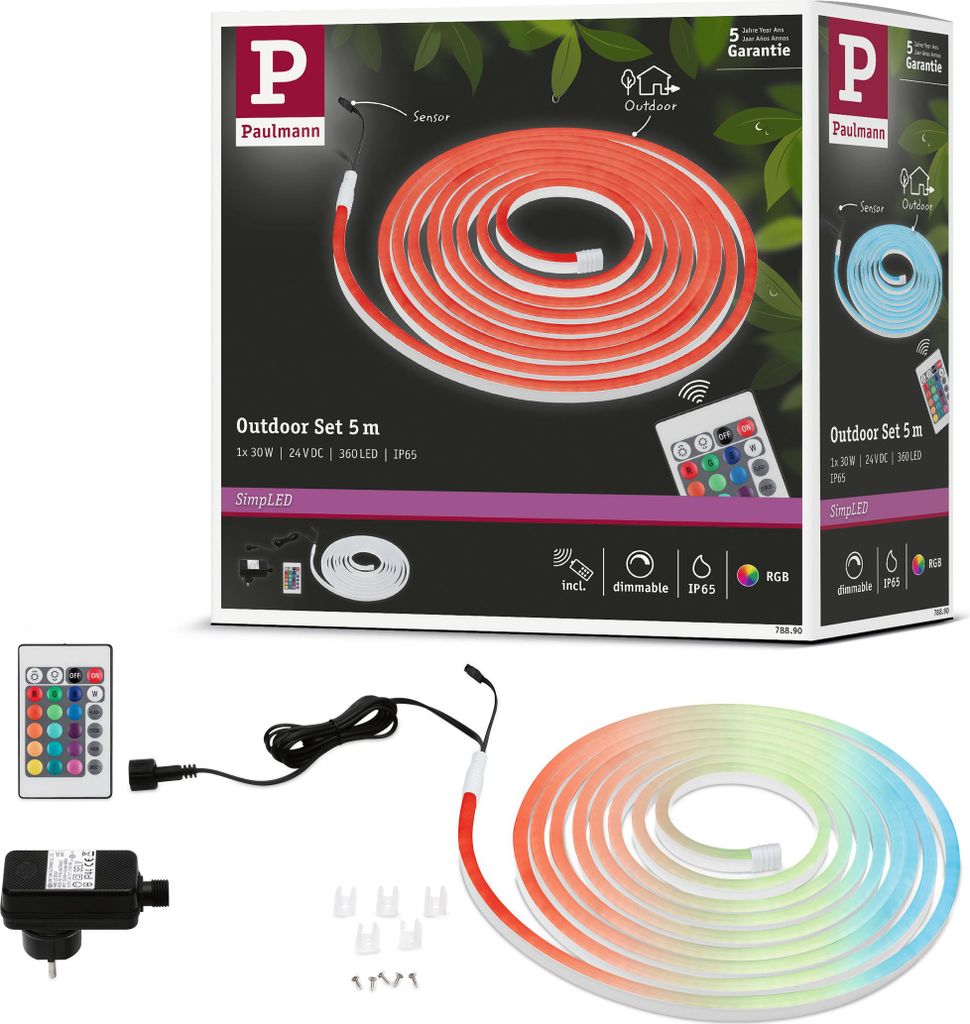 Paulmann SimpLED LED Strip Outdoor Komplettset
