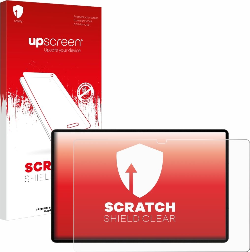 upscreen Schutzfolie für Samsung Galaxy Tab S9 Ultra 5G Displayschutz Displayschutzfolie Folie Klar Transparent
