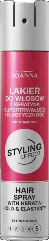JOANNA Styling-Effekt-Haarspray mit Keratin Extra Stark 250ml