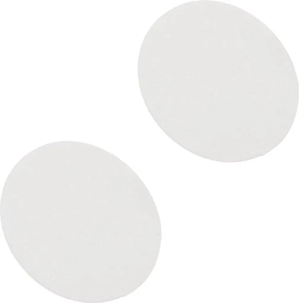 Papier de test Olie rond pour filtration en laboratoire - Pack de 6