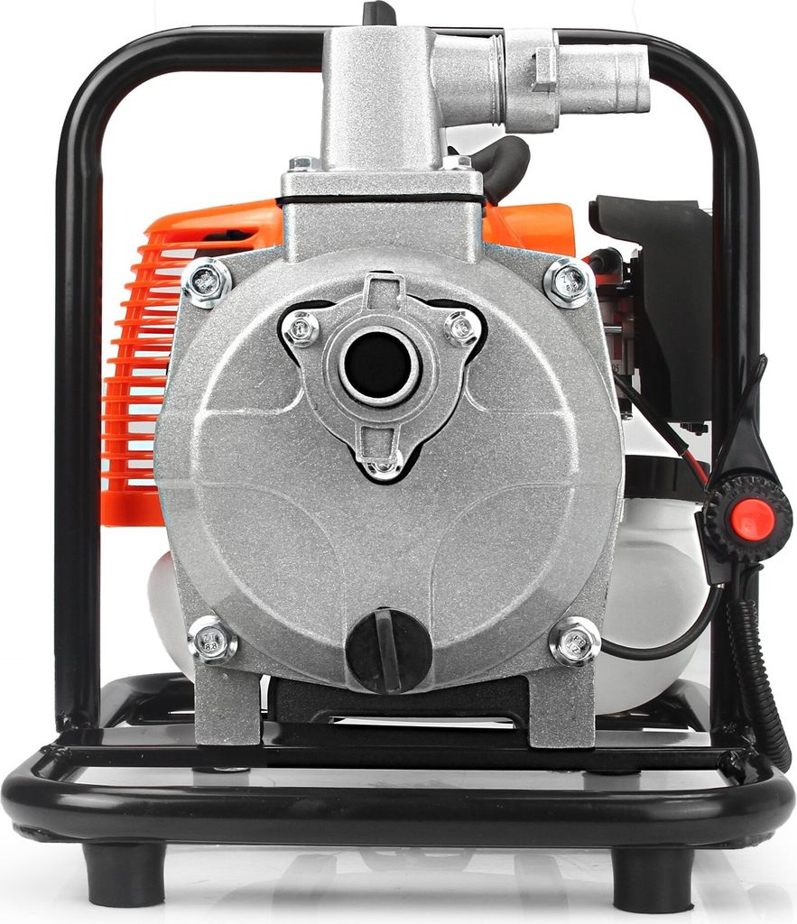 Benzin Wasserpumpe 1''  5,2 PS Gartenpumpe 2-Takt Produktbild 4