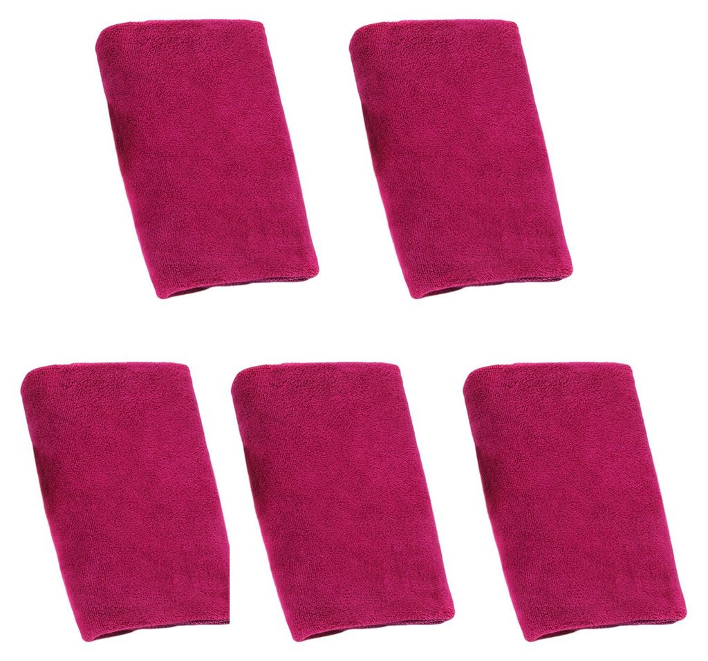 Mikrofaser-Haarwickelhandtuch 35,5 x 76 cm, saugfähig, Badezimmerhandtuch, Küchenreinigungshandtuch, Waschlappen für Spa, Salon und Schwimmbad
