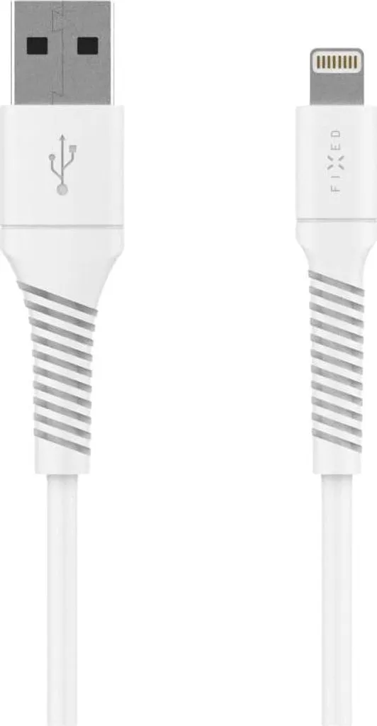 Cavo USB-A a Lightning, 12 W 2 A, 480 Mbps, 1,2 m, cavo fisso, bianco