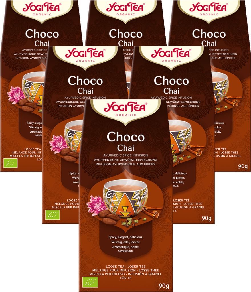 6 x  YOGI TEA Choco Chai | 6 x 90 g lose Produktbild 