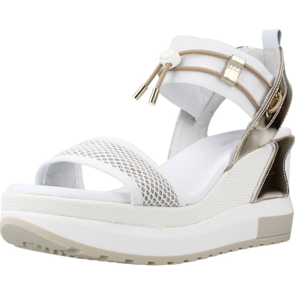 Nero Giardini Sandale Damensandalen aus Leder mit Keilabsatz